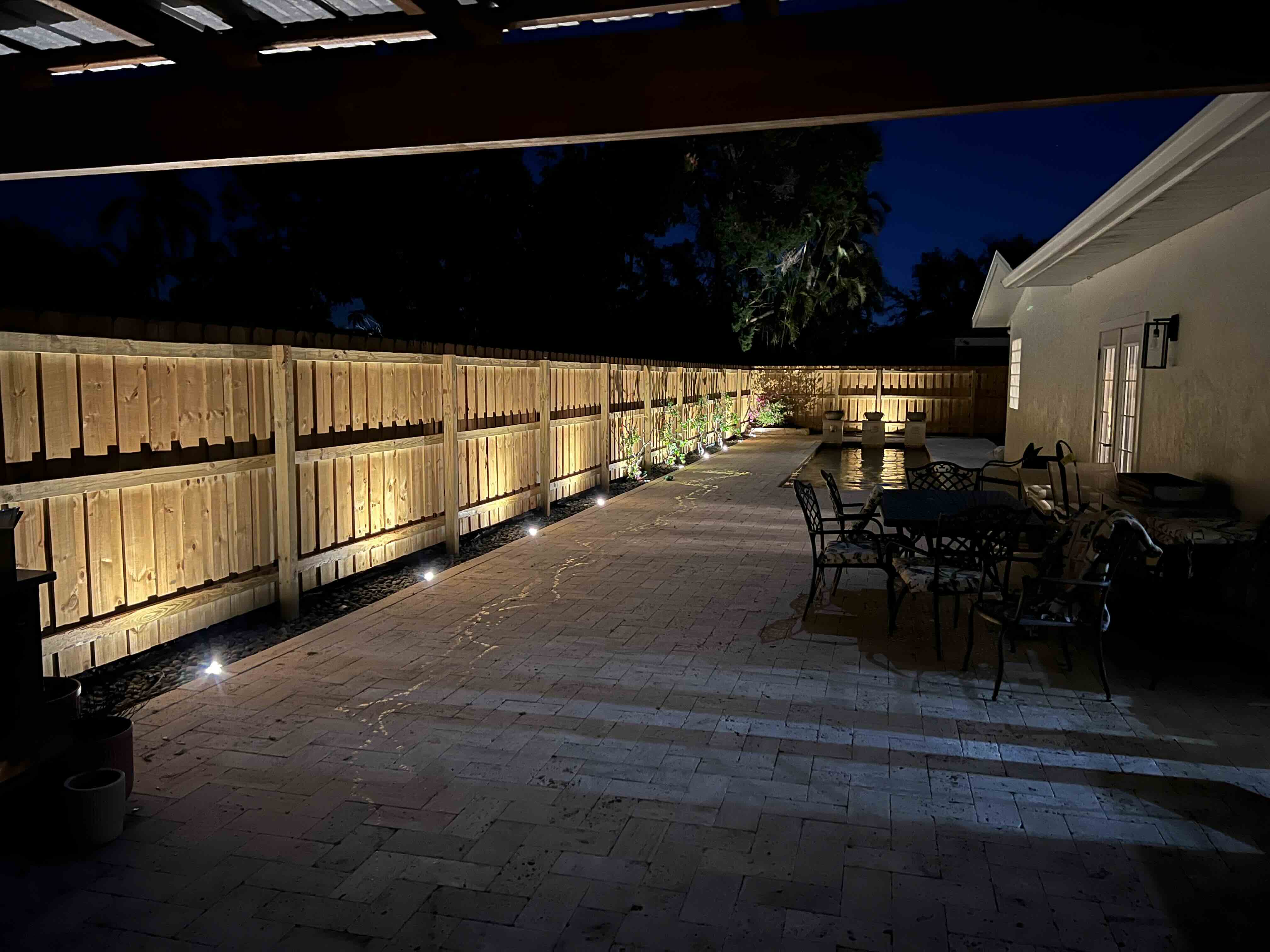 Aluminum fence project